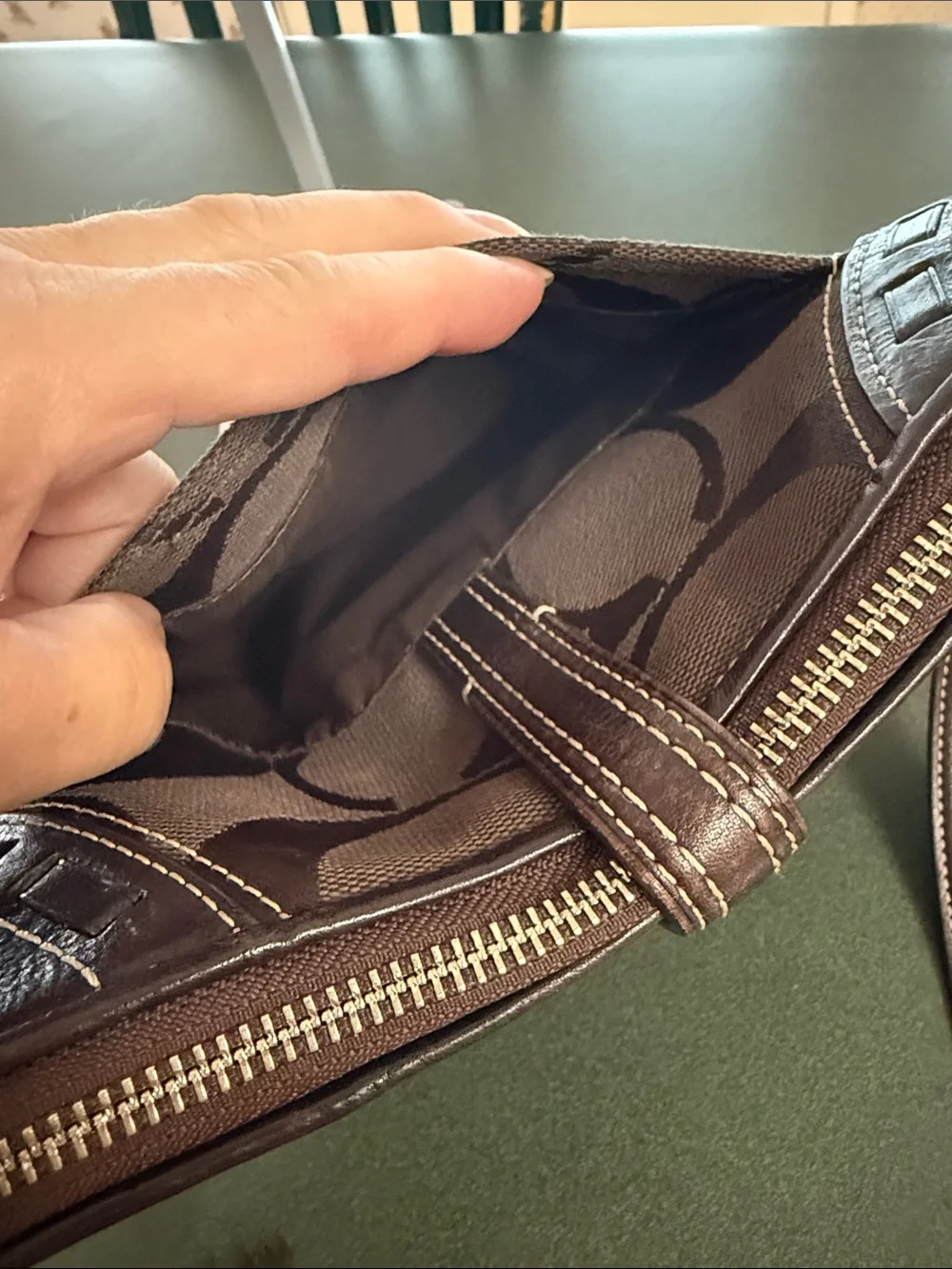 Coach crossbody signature